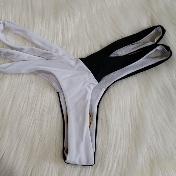 Contrast Push Up Wrap Around Bikini Set - Picture 11 of 11